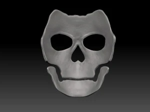 Ghost mask 3D Print Model