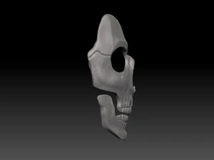 Ghost mask 3D Print Model