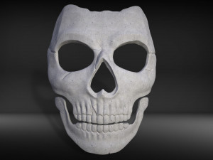 Ghost mask Modello di stampa 3D