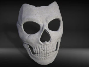 Ghost mask 3D Print Model