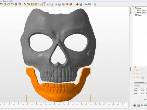 Ghost mask Modello di stampa 3D