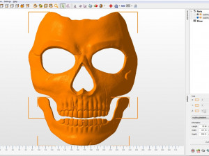 Ghost mask Modello di stampa 3D