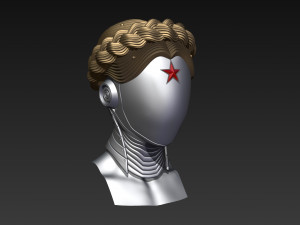 Atomic Heart Robotic Twins Mask Modello di stampa 3D