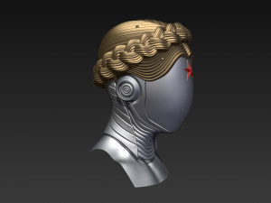 Atomic Heart Robotic Twins Mask Modello di stampa 3D