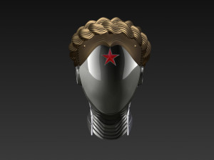 Atomic Heart Robotic Twins Mask Modello di stampa 3D