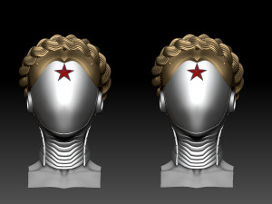 Atomic Heart Robotic Twins Mask Modello di stampa 3D