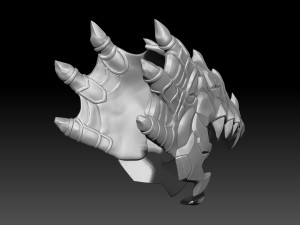 Mercy Dragoon Helmet 3D Print Model