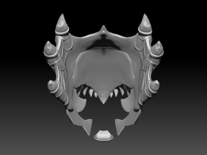 Mercy Dragoon Helmet 3D Print Model