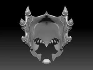 Mercy Dragoon Helmet 3D Print Model