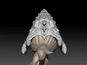 Mercy Dragoon Helmet 3D Print Model