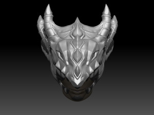 Mercy Dragoon Helmet 3D Print Model