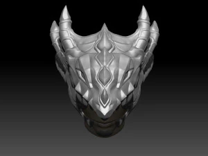 Mercy Dragoon Helmet 3D Print Model