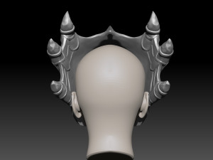 Mercy Dragoon Helmet 3D Print Model