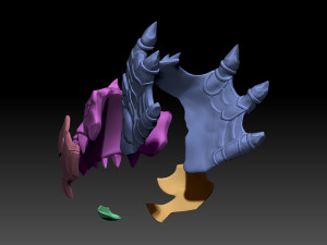 Mercy Dragoon Helmet 3D Print Model