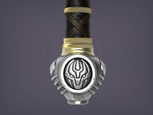 DOOM Eternal Crucible 3D Print Model
