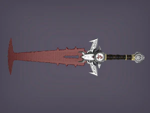 DOOM Eternal Crucible 3D Print Model