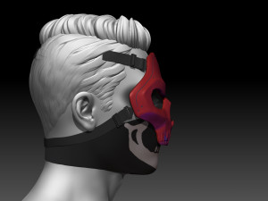 Soap Mask 3D 3D Print Model
