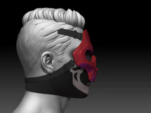 Soap Mask 3D 3D Print Model