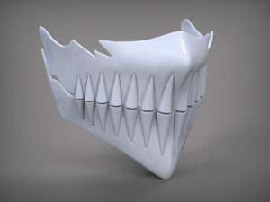 Bleach Harribel Face Mask 3D Print Model
