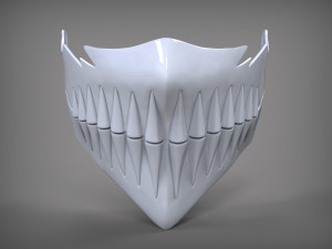 Bleach Harribel Face Mask 3Dプリントモデル
