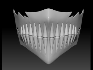 Bleach Harribel Face Mask 3Dプリントモデル