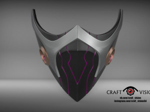 Renata Glasc Mask 3Dプリントモデル