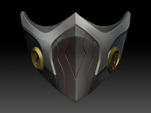 Renata Glasc Mask 3Dプリントモデル