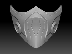 Renata Glasc Mask 3Dプリントモデル