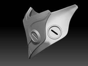 Renata Glasc Mask 3Dプリントモデル