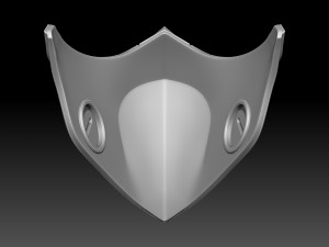 Renata Glasc Mask 3Dプリントモデル
