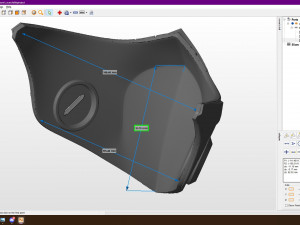 Renata Glasc Mask 3Dプリントモデル