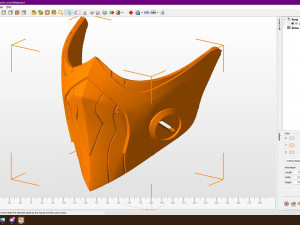 Renata Glasc Mask 3Dプリントモデル