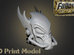 Fallout Tactics Helmet 3D Print Model