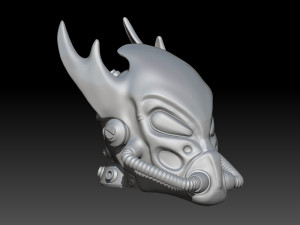 Fallout Tactics Helmet Modelo de impresión 3D