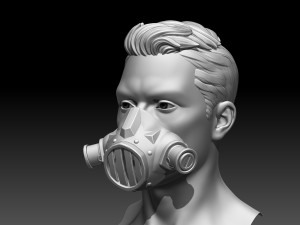 Enforcer Mask Arcane Modello di stampa 3D