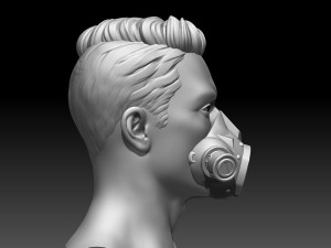 Enforcer Mask Arcane Modello di stampa 3D