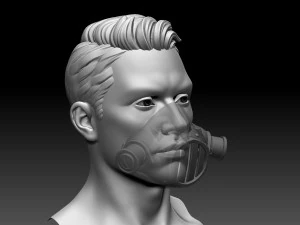 Enforcer-masker Arcane 3D printmodel