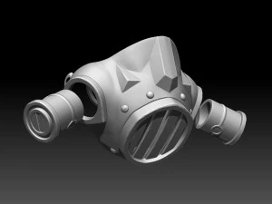 Enforcer-masker Arcane 3D printmodel