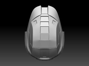 HALO Spartan Helmet Modelo de Impressão 3D