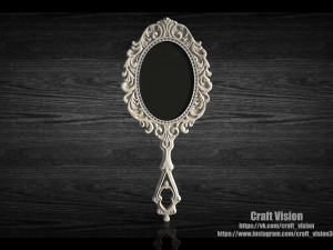 Mirror ornate 3D Druckmodell