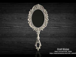 Mirror ornate 3D Print Model