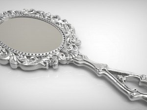 Mirror ornate 3D Druckmodell