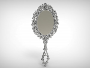 Mirror ornate 3D Druckmodell