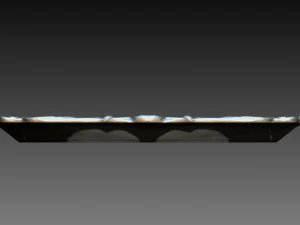 Tray with molding 3D Print Model