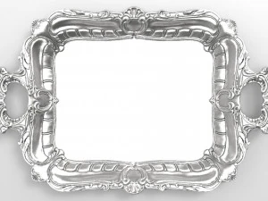Tray with molding 3D Print Model
