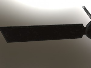 3d old ceiling fan model 3D 模型