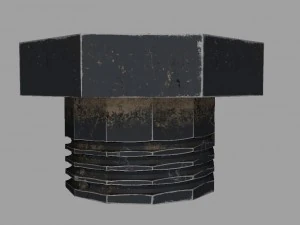 nut model 3D Model
