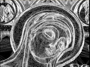 jesus face 3D Model