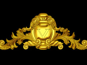 装飾10 3Dモデル