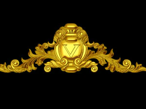 装飾10 3Dモデル